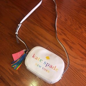 Kate Spade rainbow cross body